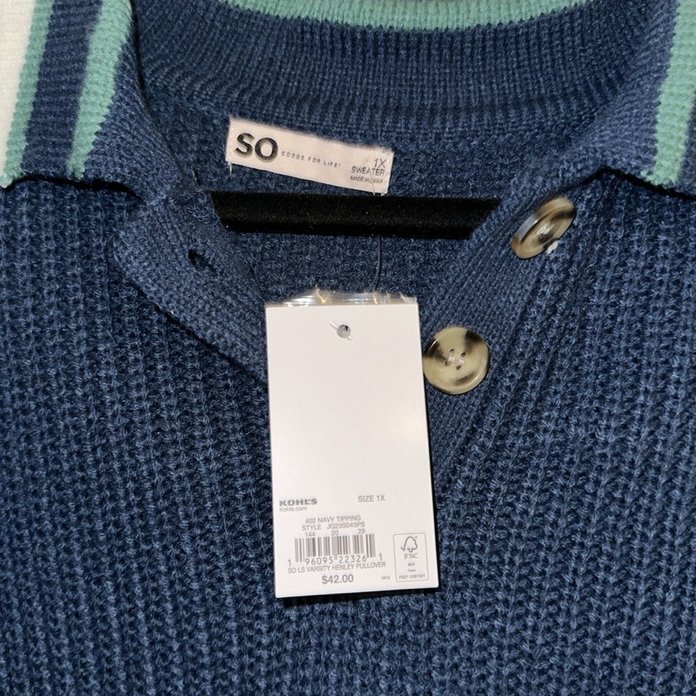 SO Collared Sweater - Picture 2 of 3